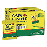 Cafe Bustelo Decaffeinated Espresso Ground Coffee, 2 oz Fraction Pack, 30/Carton (11244)