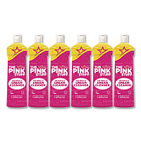 The Pink Stuff Miracle Cream Cleaner, Floral Scent, 16.69 oz Bottle, 6/Carton (823784CT)
