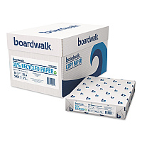 Boardwalk 30% Recycled Copy Paper, 92 Bright, 20 lb Bond Weight, 8.5 x 11, White, 500 Sheets/Ream, 10 Reams/Carton (20030)