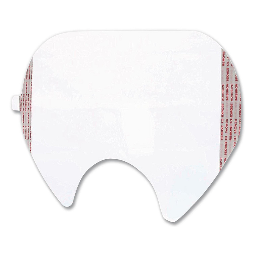 3M Faceshield Cover, Clear, 100/Carton (07142)