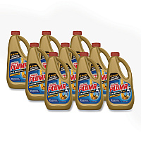 Liquid Plumr Pro-Strength Full Clog Destroyer Plus PipeGuard, 32 oz Bottle, 9/Carton (00243)