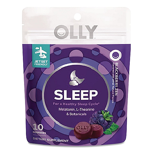 OLLY Sleep Gummy, Blackberry Zen, 10/Pack (1517)