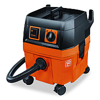 Fein Turbo I Wet/Dry Vacuum/Dust Extractor, 5.8 gal Tank Capacity, Orange/Black (92035236090)