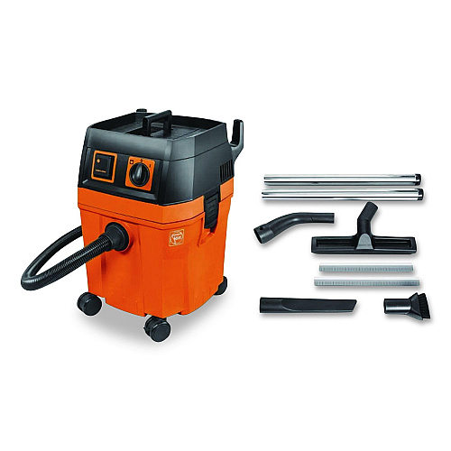 Fein Turbo II HEPA Dust Extractor Set, 8.4 gal Tank Capacity, Orange/Black (92036060990)