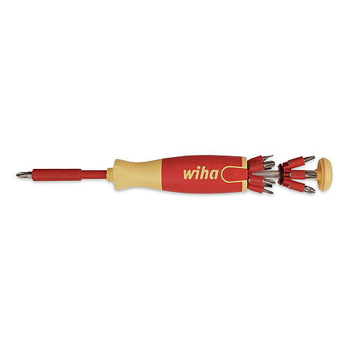 Wiha 14-Piece Insulated Pop-Up Bit Holder Set (38050)