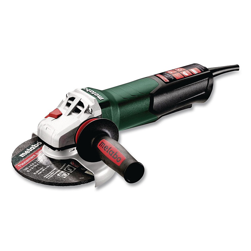 Metabo WEP 19-150 Q M-Brush Angle Grinder, 6" Wheel, 9,600 RPM, 14.5 A (613111420)