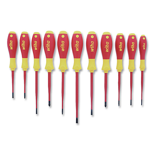 Wiha 11-Piece Insulated SlimLine Screwdriver Set (32198)