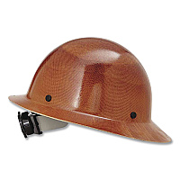 MSA Skullgard Protective Hard Hats, Full Brim, Fas-Trac III Ratchet Suspension, One Size Fits Most (6.5 to 8), Natural Tan (475407)