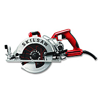 SKIL 7-1/4" Lightweight Magnesium Worm Drive Circular Saw with Carbide Blade, 2,800 SPM, 0 to +53 Degree Bevel Range, 24 T Blade (SPT77WML01)