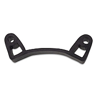 Rubbermaid Tool Grip Rack and Cap for HYGEN Microfiber Cleaning Carts, Black (FG9T73M4BLA)