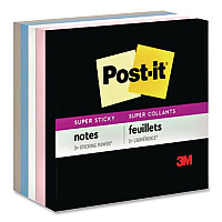 Post-it Pads in Simply Serene Colors, 3 x 3, 45 Sheets/Pad, 5 Pads/Pack (7100264267)