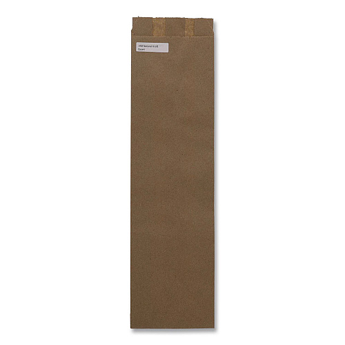 Ross & Wallace Paper Products Grocery Paper Bags, Liquor Quart Size, 35# Basis Weight, 4.5 x 2.5 x 16, Brown, 500/Bundle (20332500)
