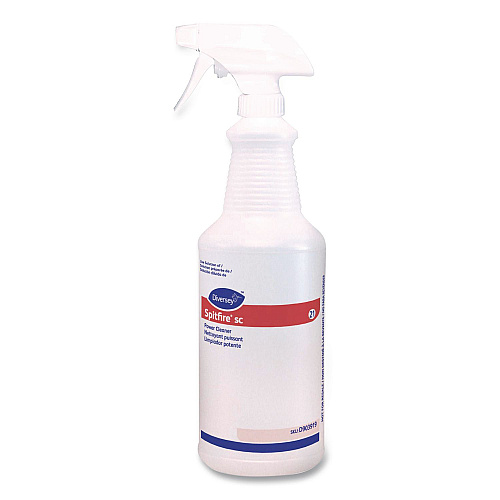 Diversey Spitfire SC Power Cleaner Empty Bottle, 32 oz, Clear (D903919)