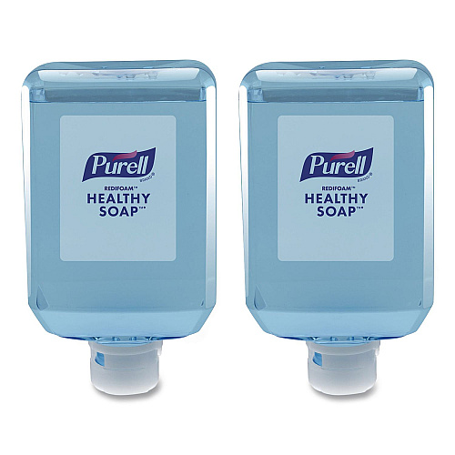 PURELL HEALTHY SOAP REDIFOAM Fragrance-Free Foam Soap, 2,000 mL Refill, 2/Carton (857502)