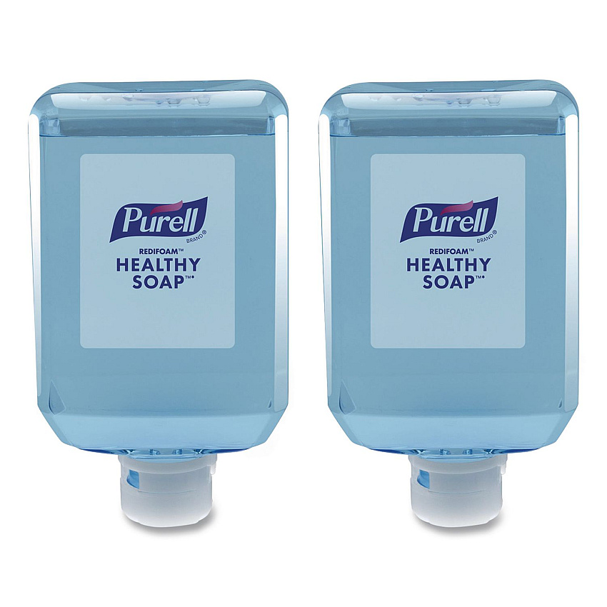 PURELL HEALTHY SOAP REDIFOAM Fragrance-Free Foam Soap, 2,000 mL Refill, 2/Carton (857502)