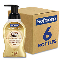 Softsoap Liquid Hand Soap Foam, Coconut, 9 oz, 6/Carton (61052504CT)