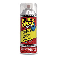 Flex Seal Liquid Rubber Sealant Coating Aerosol, 2 oz Aerosol Can, Dries Clear, 12/Carton (FSCLRMINI)