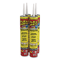 Flex Seal Flex Paste Flood Protection Paste, 28 oz Cartridge, Dries Yellow, 4/Carton (RPSYELR28)