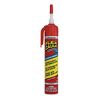 Flex Seal Flex Caulk Hi-Performance Silicone Caulk, 6.5 oz Aerosol Can, Dries Clear, 4/Carton (US600CLR200)