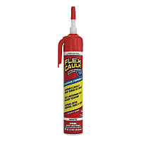Flex Seal Flex Caulk Hi-Performance Silicone Caulk, 6.5 oz Aerosol Can, Dries White, 4/Carton (US600WHT200)