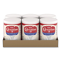 Carnation Instant Nonfat Dry Milk, Unsweetened, 8.5 lb Canister, 6/Carton (73249)