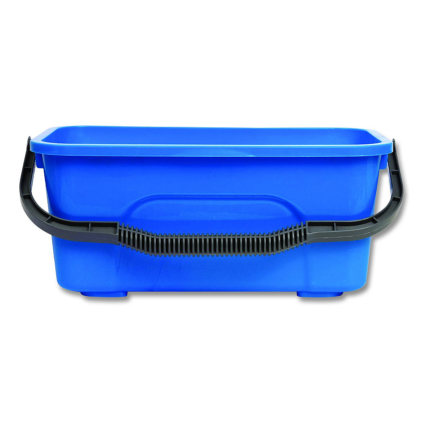 Gritt Commercial Window and General Cleaning Bucket, 3 gal, Blue (GRI183)