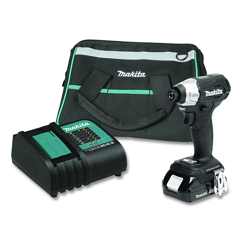 Makita 18V LXT Sub-Compact Brushless Lithium-Ion Cordless Impact Driver (Reconditioned) (XDT18SY1BR)