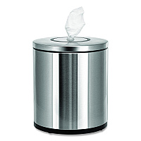 Gritt Commercial Stainless Steel Tabletop Wipes Dispenser, 10 x 10 x 11.75, Brushed Stainless Steel (GRI510T)