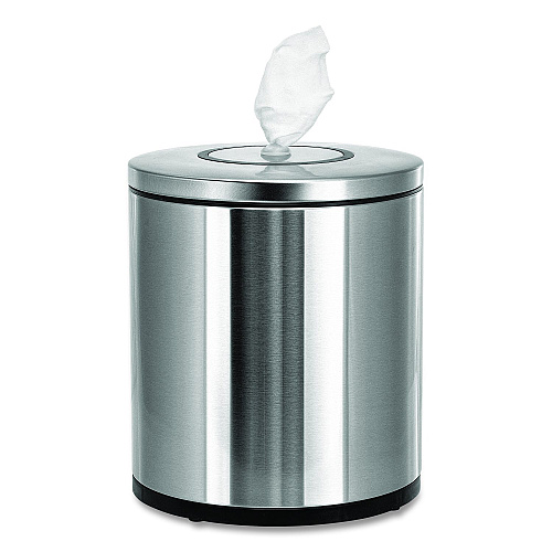 Gritt Commercial Stainless Steel Tabletop Wipes Dispenser, 10 x 10 x 11.75, Brushed Stainless Steel (GRI510T)