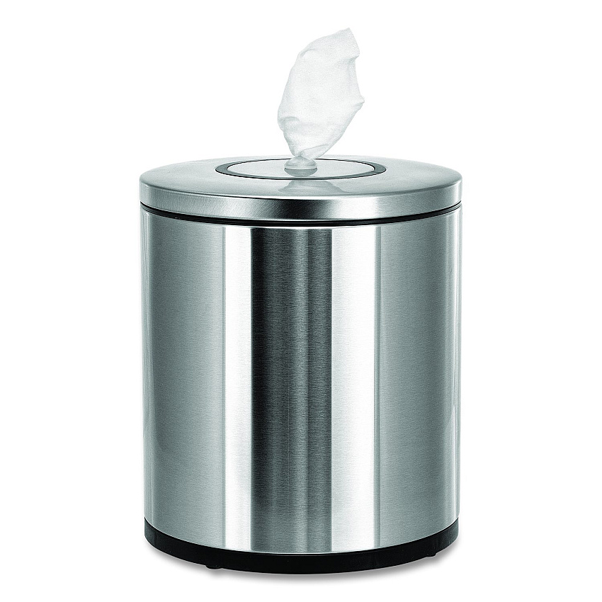 Gritt Commercial Stainless Steel Tabletop Wipes Dispenser, 10 x 10 x 11.75, Brushed Stainless Steel (GRI510T)