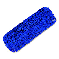 Gritt Commercial Microfiber Looped Dust Mop Pad Head, 24 x 5, Blue (GRI18224)