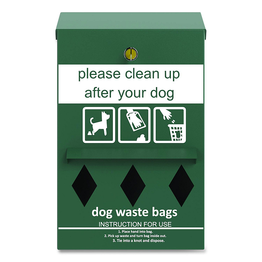 Furloo Wall-Mount Pet Waste Roll Bag Dispenser (FLO13RDG)