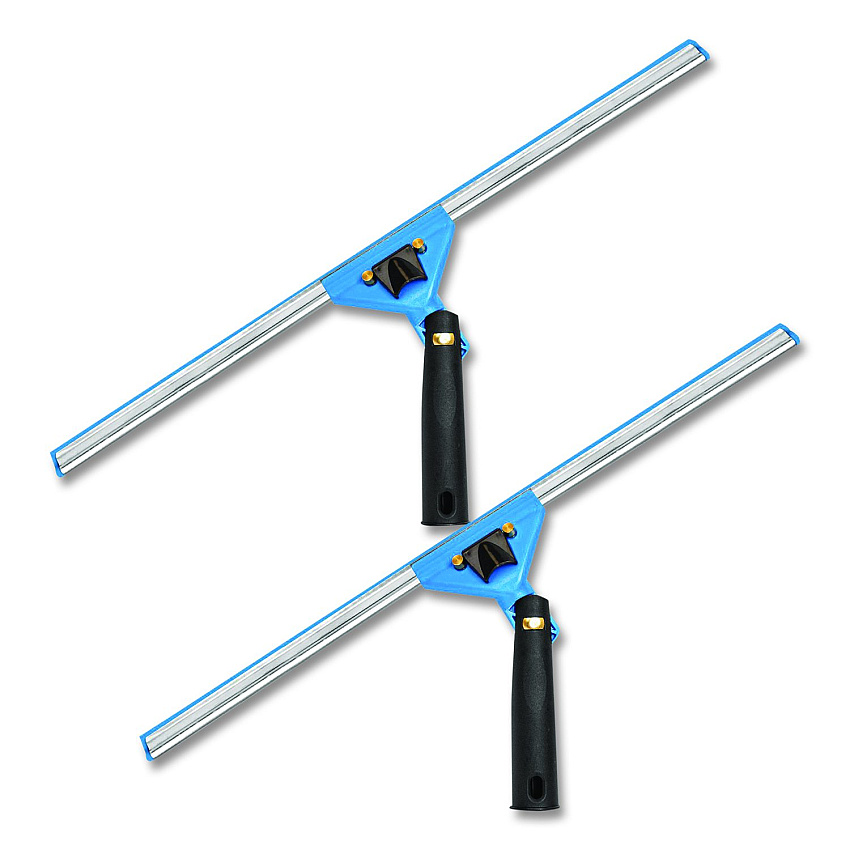 Gritt Commercial Swivel Window Squeegee with Quick Release, 18" Wide Blade, 2/Pack (GRI129182PK)