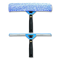 Gritt Commercial Swivel Window Washing Kit with Squeegee and Washer, 14" Wide (GRI136)