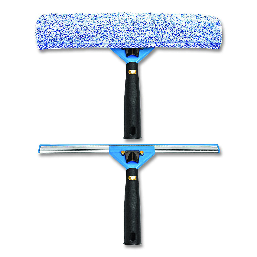 Gritt Commercial Swivel Window Washing Kit with Squeegee and Washer, 14" Wide (GRI136)