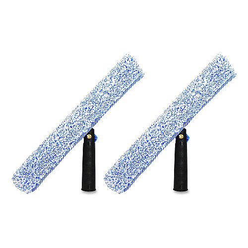 Gritt Commercial Heavy-Duty Swivel Window Washer, 18" Wide Blade, 2/Pack (GRI133182PK)