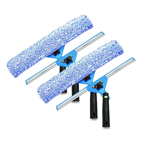 Gritt Commercial Swivel Window Washing Kit with Squeegee and Washer, 14" Wide, 2/Kit (GRI1362PK)