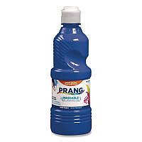 Prang Washable Paint, Blue, 16 oz Dispenser-Cap Bottle (10705)