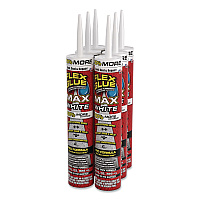 Flex Seal Flex Glue MAX, 28 oz, Dries White, 6/Carton (GFSMAXWHT28)