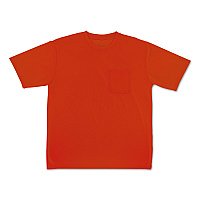 ergodyne GloWear 8092 Non-Certified Essential Hi-Vis T-Shirt, Small, Orange (21802)