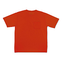 ergodyne GloWear 8092 Non-Certified Essential Hi-Vis T-Shirt, 2X-Large, Orange (21806)