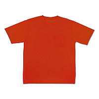 ergodyne GloWear 8092 Non-Certified Essential Hi-Vis T-Shirt, 5X-Large, Orange (21809)