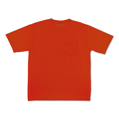 ergodyne GloWear 8092 Non-Certified Essential Hi-Vis T-Shirt, 5X-Large, Orange (21809)