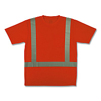 ergodyne GloWear 8282 Class 2 Essential Hi-Vis T-Shirt, 2X-Large, Orange (21856)