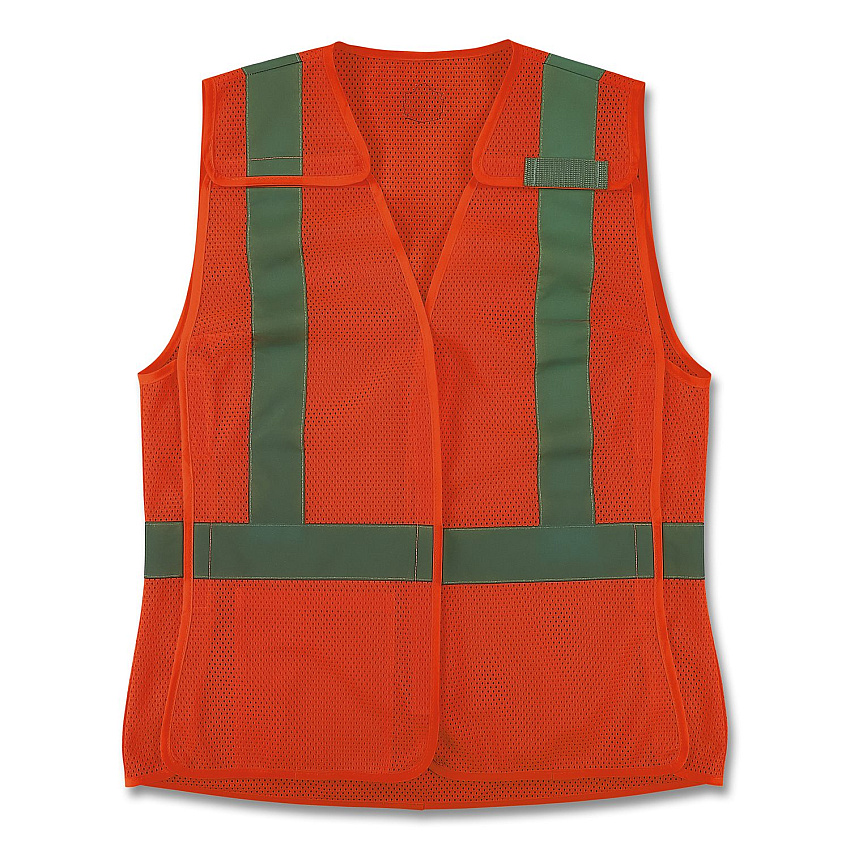 ergodyne GloWear 8215BAW-S Class 2 Women's Hi-Vis Breakaway Vest with Hook-and-Loop, Polyester, Small, Orange (22452)