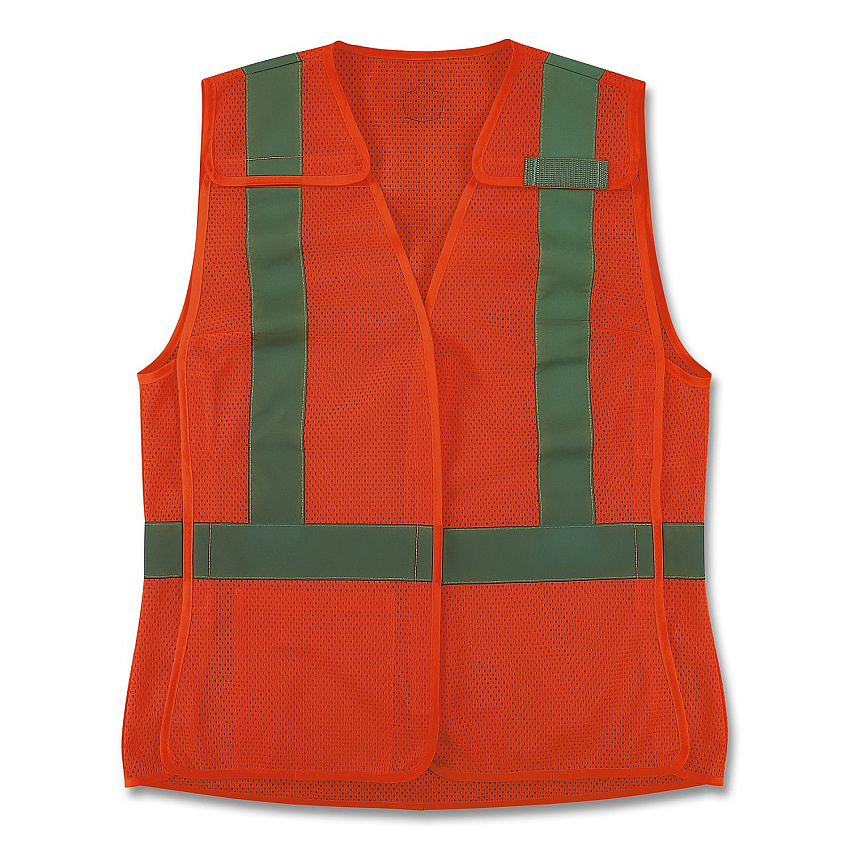 ergodyne GloWear 8215BAW-S Class 2 Women's Hi-Vis Breakaway Vest with Hook-and-Loop, Polyester, Medium, Orange (22453)