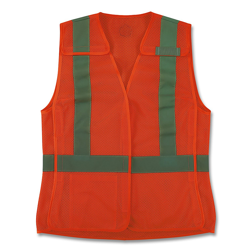 ergodyne GloWear 8215BAW-S Class 2 Women's Hi-Vis Breakaway Vest with Hook-and-Loop, Polyester, 3X-Large, Orange (22457)