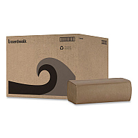 Boardwalk Folded Paper Towels, 1-Ply, 9 x 9.5, Kraft, 250/Pack, 16 Packs/Carton (SF4000K)
