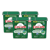 Cascade Complete ActionPacs, Fresh Scent, 4 Pods/Pack, 30 Packs/Carton (21684)
