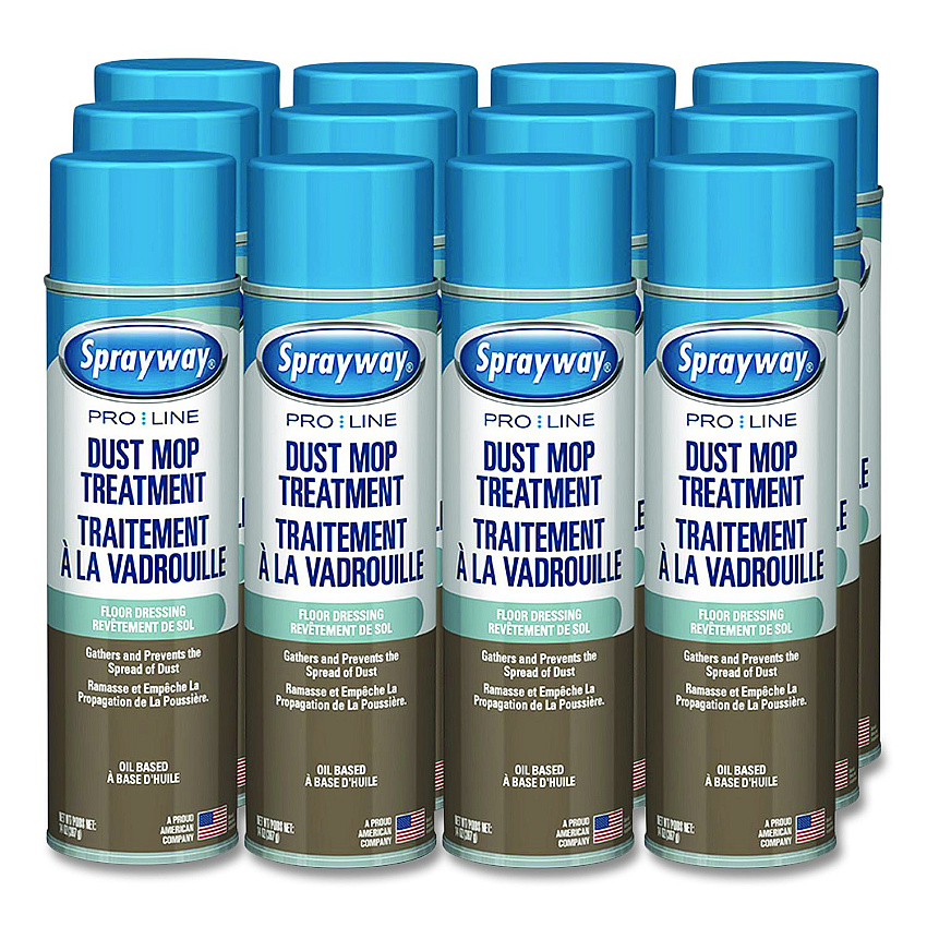 Sprayway PRO LINE Dust Up, Unscented, 14 oz Aerosol Spray, 12/Carton (SPRA58624)
